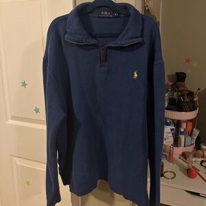 RALPH LAUREN Men quarter zip sweater